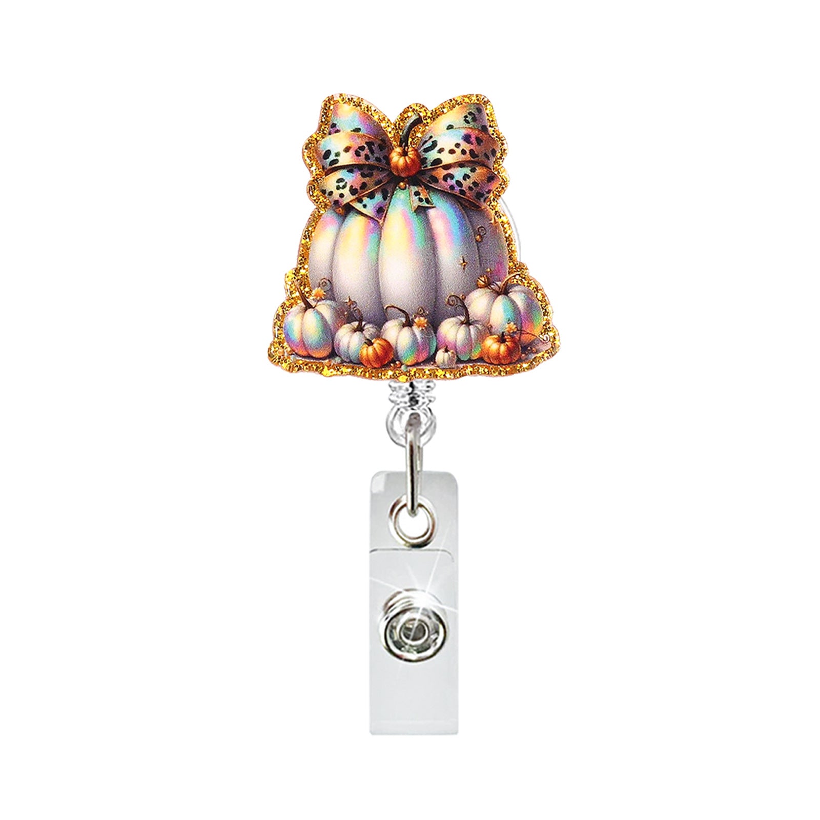 Wholesale pumpkin ghost easy pull buckle retractable rotation easy pull